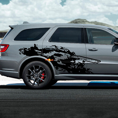 Dodge Durango Rt disturbati per decalcomanie in vinile
