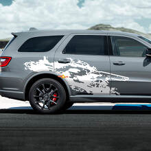 Dodge Durango Rt disturbati per decalcomanie in vinile
 3
