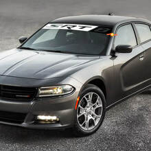 Adesivo in vinile per parabrezza SRT8 per Dodge Charger_3