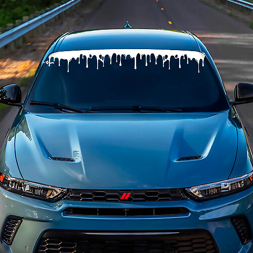 Hornet Hash Parature Stripe Banner Banner Decal Sticker - Grafica in vinile personalizzata adatta a Dodge Hornet
