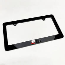 Cornice per targa in acrilico stile RS per Audi RS_2