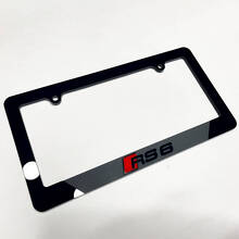 Cornice per targa in acrilico stile RS6 per Audi RS6_2