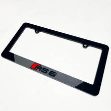 Cornice per targa in acrilico stile RS6 per Audi RS6_5