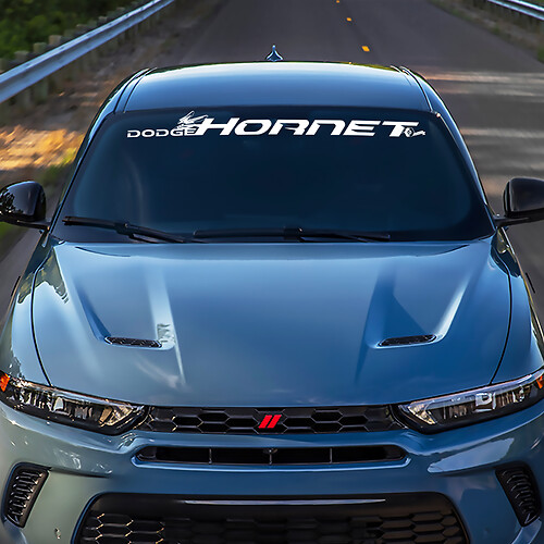 Adesivo per decalcomania di bandiera del parabrezza del parabrezza Hornet - grafica in vinile personalizzata adatta a schivare
