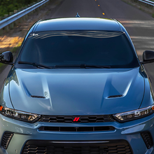 Adesivo per decalcomania di bandiera a strisce per parabrezza Wave - Grafica in vinile personalizzata adatta a Dodge Hornet
 2