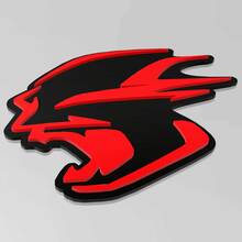 Banshee Custom 3D Badge Fender Badges Emblema Front Grille Braddomaglietta Dodge Charger Daytona SRT
 3