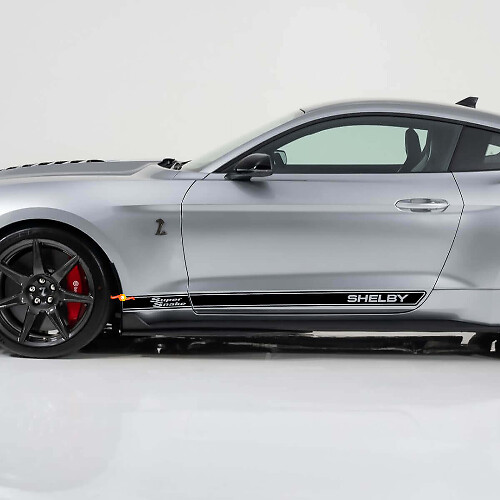 Super Snake Shelby Rocker Panel decalcomanie per Musclecar Musclecarmodel
