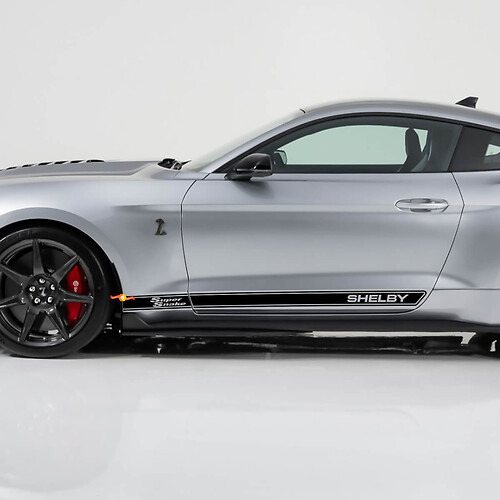 Super Snake Shelby Rocker Panel decalcomanie per Ford Mustang
