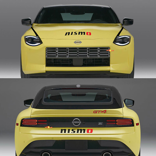Kit adesivi Nismo GT4 per Nissan Z GT4
