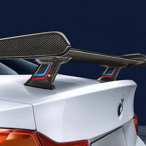 Adesivi in vinile a strisce spoiler M Color per BMW M3 M4 F80 F82