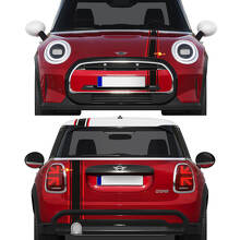 Kit Adesivi in Vinile Strisce Laterali Tetto Cofano Stile AC Schnitzer Per MINI Cooper_2