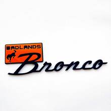 BRONCO BADLANDS BADGI FENDER EMBLEGGIO EMBLICO 3D BADGE NERO VS BLU 1
 4