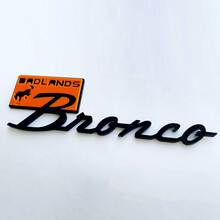 BRONCO BADLANDS BADGI FENDER EMBLEGGIO EMBLICO 3D BADGE NERO VS BLU 1
 6