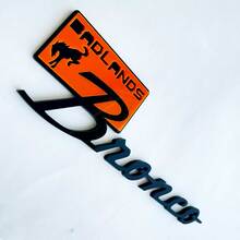 BRONCO BADLANDS BADGI FENDER EMBLEGGIO EMBLICO 3D BADGE NERO VS BLU 1
 7