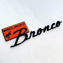BRONCO BADLANDS BADGI FENDER EMBLEGGIO EMBLICO 3D BADGE NERO VS BLU 1
 8