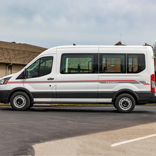Ford Transit Vinyl Stripes Desalls Due colori
 3