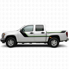 Strisce in vinile superiori ad arco per porta e fiancata per Chevrolet Colorado 1ª generazione 2004-2012_4
