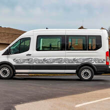 Ford Transit Graphics Vinil Stripes Decals Adesivi
 2
