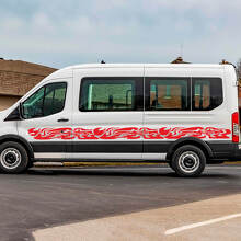 Ford Transit Graphics Vinil Stripes Decals Adesivi
 3
