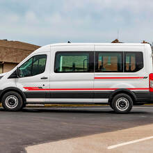 Ford Transit Racing Graphics Vinil Stripes Decals Adesivi
 2