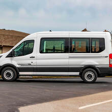 Ford Transit Racing Graphics Vinil Stripes Decals Adesivi
 3