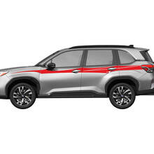 Porte laterali pannelli rocce strisce di corse decalcomania in vinile - adesivo grafico universale sotto suba 5
 3