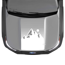 Montagne Cappuccio di decalcomanie adesivi in ​​vinile per Subaru Forester
 2