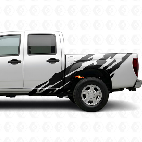 Strisce in Vinile Frastagliate Porta e Parafango per Chevrolet Colorado 1ª Gen 2004-2012