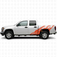 Strisce in Vinile Frastagliate Porta e Parafango per Chevrolet Colorado 1ª Gen 2004-2012_4