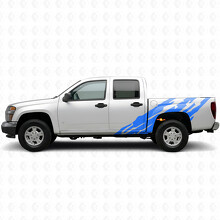 Strisce in Vinile Frastagliate Porta e Parafango per Chevrolet Colorado 1ª Gen 2004-2012_5