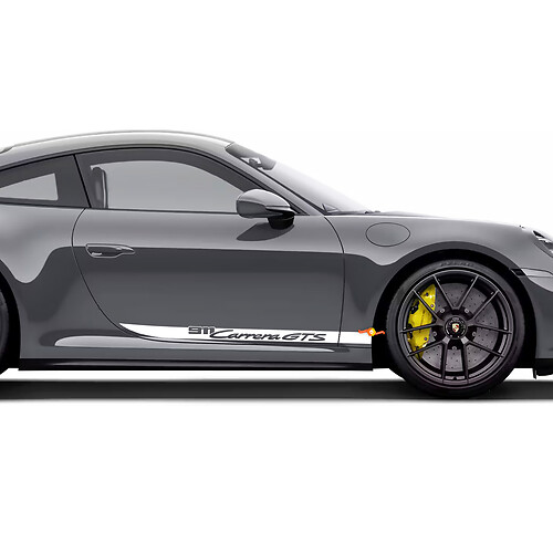 Adesivo per decalcomanie del kit a strisce laterali per Porsche 911 Carrera GTS
