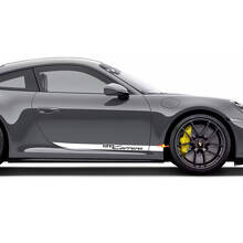 Kit Adesivi in Vinile con Scritta 911 Carrera per Strisce Laterali Porsche 911_2