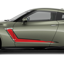Kit di decalcomanie a scacchi laterali nismo per Nissan Z GT4
 3