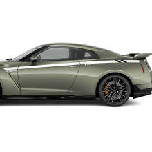 Kit Adesivi Strisce Porte Racing Bedside per Nissan GT-R 3