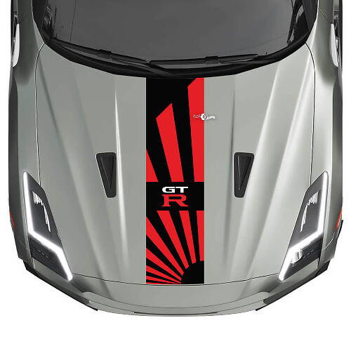 Kit decalcomania di cassa JDM Stripes per Nissan GT-R 2
