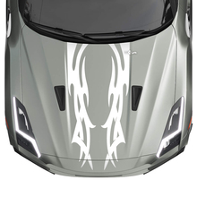 Kit decalcomanie per la decalcomania di strisce di grafica tribale per cofano per Nissan GT-R
 2