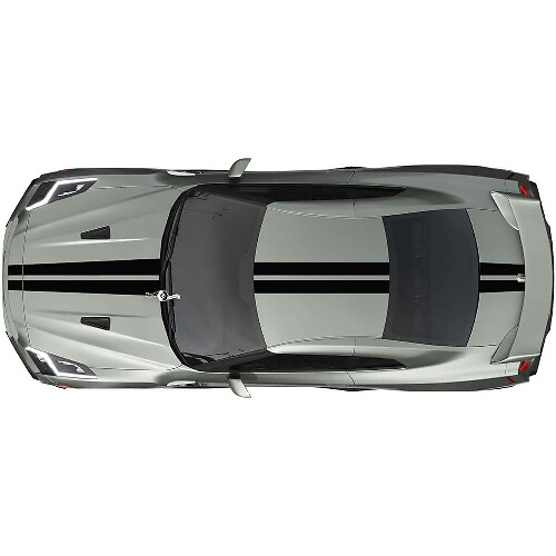 Kit Adesivi Doppie Strisce da Corsa per Carrozzeria Completa 2 per Nissan GT-R