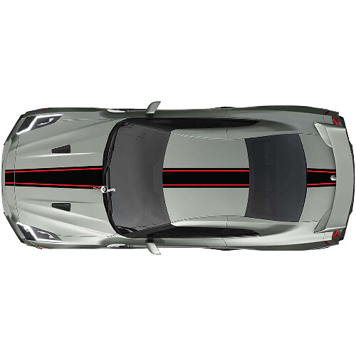 Kit di adesivi con strisce da corsa full body 3 per Nissan GT-R