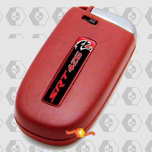 2x SRT 426 Hellcat Challenger/Caricatore/Durango Key Fob Inlays Emblem Decal a cupola

