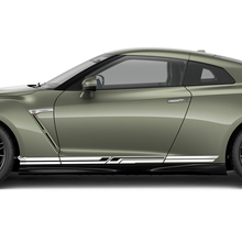 Pannello laterale Pannello di bilanciere Kit di decalcomania grafica per Nissan GT-R 2 Colori
 2
