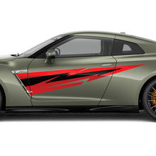 Kit di decalcomania grafica delle porte laterali per Nissan GT-R 3
 3