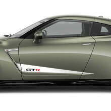 Adesivo laterale in vinile a strisce geometriche GT-R per Nissan GT-R_2
