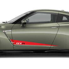 Adesivo laterale in vinile a strisce geometriche GT-R per Nissan GT-R_3