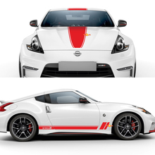 Kit grafico per decalcomanie per adesivo per adesivo laterale Nissan Nismo 370Z
 3