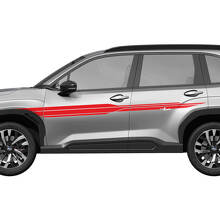 Strisce laterali Adesivi in vinile per auto - Adesivo grafico adatto a tutti i modelli di Subaru Forester 1
 3