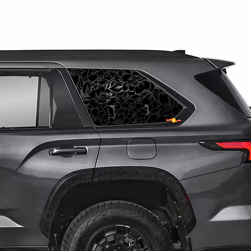 Decallo della finestra laterale dei fiori per Toyota Sequoia Trd Pro
