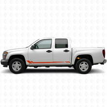 Strisce in vinile a nido d'ape per porte e pannelli sottoporta per Chevrolet Colorado 1ª gen 2004-2012_4