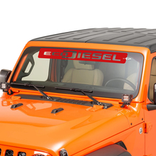 Finestra parabrezza jeep ecodiesel graphic vinil decal sticker 2
 2