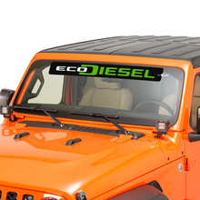 Finestra parabrezza jeep ecodiesel graphic vinil decal sticker 4
 2