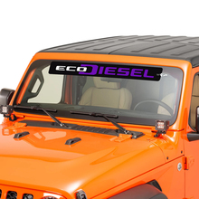 Finestra parabrezza jeep ecodiesel graphic vinil decal sticker 4
 3